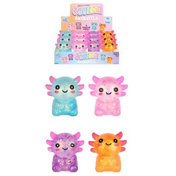 Squeeze Axolotl - con Relleno Gel Sugar - en Expositor (12 uds.)