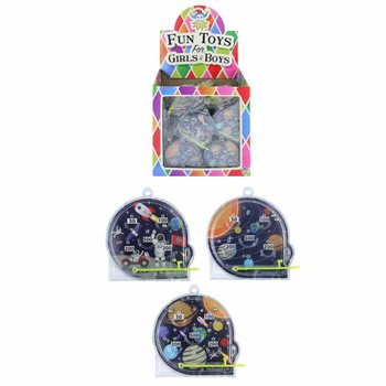 Mini Juegos de Pinball Espacio – Expositor de 108 unidades