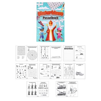 Libro de Pasatiempos Sinterklaas (Pack de 48)