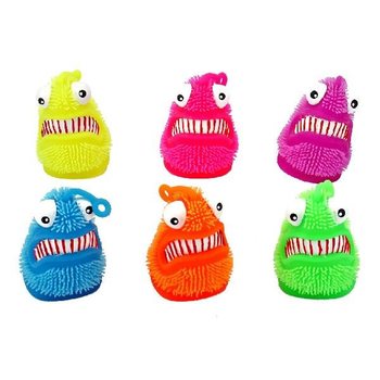 GRANDES MONSTRUOS PUFFER LUMINOSOS CON LUZ &Oslash;9,5CM (12 uds.)