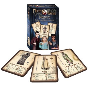 Studio 100 - Juego de Cartas Nachtwacht Monstro (8 uds.)