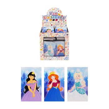 LIBRETA DE NOTAS – MODELO: PRINCESAS EN EXPOSITOR (168 uds.)