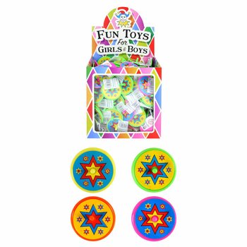 Pequeños trompos para piñata en expositor (240 uds.)