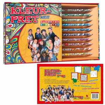 KINDEREN VOOR KINDEREN - Set de Colorear y Dibujar (6 uds.)