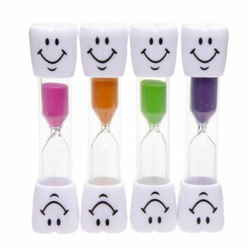 Reloj de arena para cepillado de dientes - 3 min - Forma diente (50 uds.)