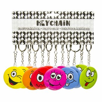 Llaveros de Smiley con Espejo (48 unidades)