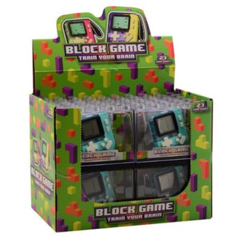 CONSOLA DE JUEGOS DE BLOQUES - COLORES MIXTOS - EN EXPOSITOR (12 ud.)
