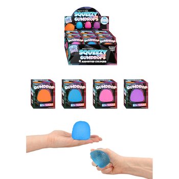 SQUEEZE GUM DROP - CON RELLENO SUGAR - EN EXPOSITOR (12 uds.)