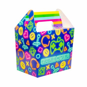 Cajitas de Men&uacute; Gamer | Cajitas para Regalos (12 unidades)