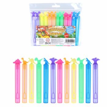 Pomperos de Dinosaurio de Colores (Pack de 12)