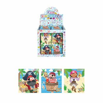 MINI LIBRETAS - MODELO: PIRATA EN EXPOSITOR (480 uds.)