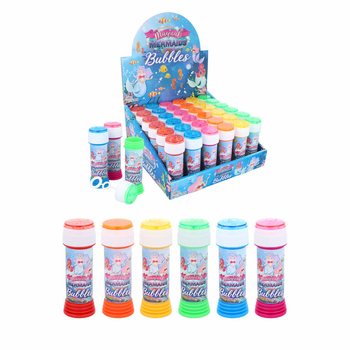 Pomperos de Sirena 50ml con Juego de Habilidad (Expositor 36 uds)