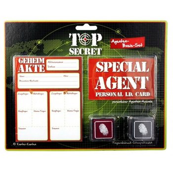 TOP SECRET &ndash; AGENTE ESPECIAL, KIT DE HUELLAS (12 uds.)