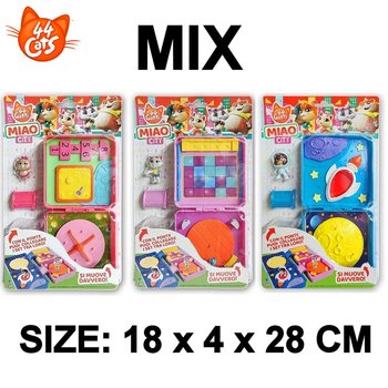 44 Cats Miao City en Blíster – 18x4x28 cm – Modelos Surtidos (40 uds.)