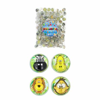 Pelotas Saltarinas de Animales de la Selva Mix - &Oslash; 3,3 cm (100 uds.)