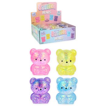 OSOS SQUEEZE - CON RELLENO DE AZÚCAR - COLORES MIX EN EXPOSITOR (12 uds.)