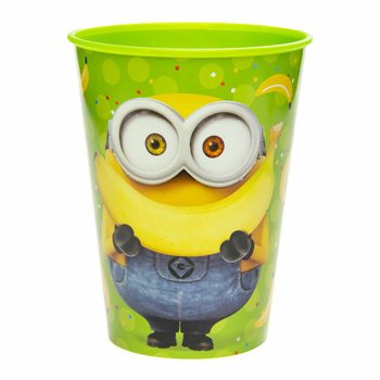 Vaso Minions Pl&aacute;tano - Bebida y Helado - 260 ml (12 unidades)