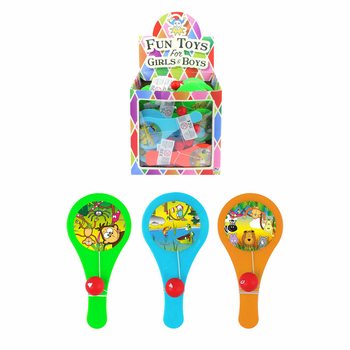 Juego de Pala y Pelota - Animales de la Selva - En Expositor (96 uds.)