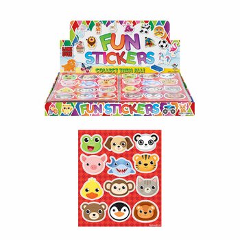 PEGATINAS FUN STICKERS - MODELO: ANIMALES (120 uds.)
