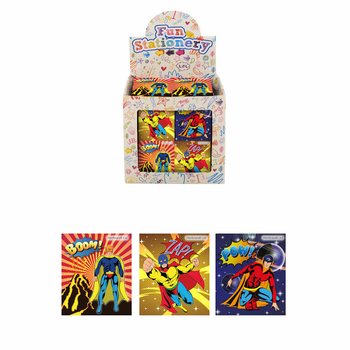 Libretas Pequeñas - Modelo: Superhéroes en Expositor (480 ud.)