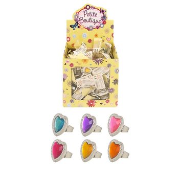 Anillos de Corazón para Niños en Expositor (240 uds.)
