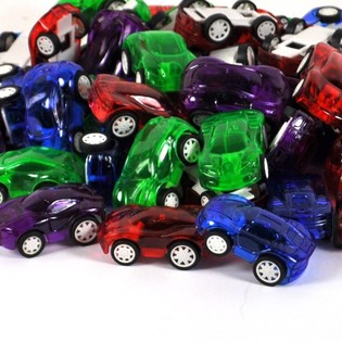 Mini coche de fricción 5 cm (25 uds.)