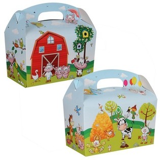 Caja de Menú Infantil - Granja (50 uds.)