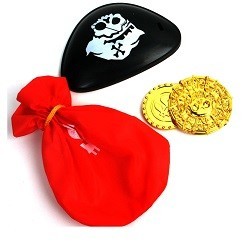 Set de Piratas para Tómbola (48 uds.)