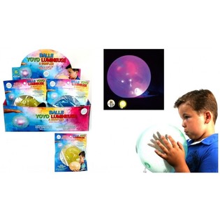 GLOBO YOYO CON ILUMINACIÓN LED EN EXPOSITOR (12 uds.)