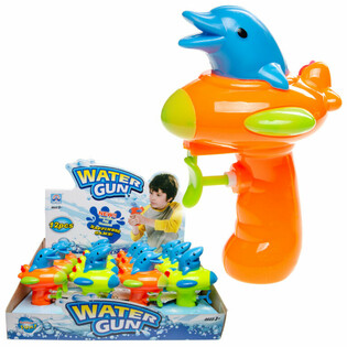 Pistola de Agua Delfín y Tiburón (12 uds.)