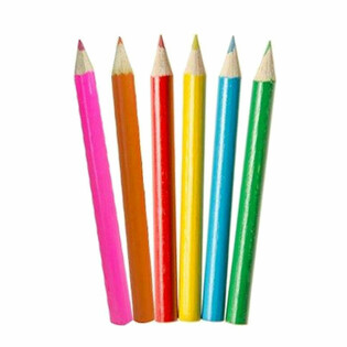 Set de 6 Lápices de Colores 'Niñas'