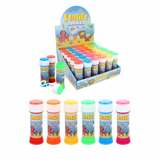 Pomperos de Jabón Vida Marina – Sea Life - 50ml en Expositor (36 ud.)