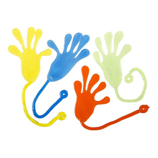 Mano Loca Elástica con Cuerda - Colores Mezclados (48 uds.)